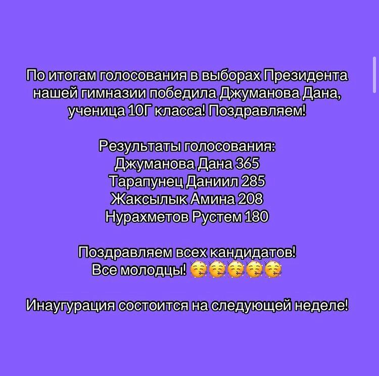 Выборы Президента!!!
